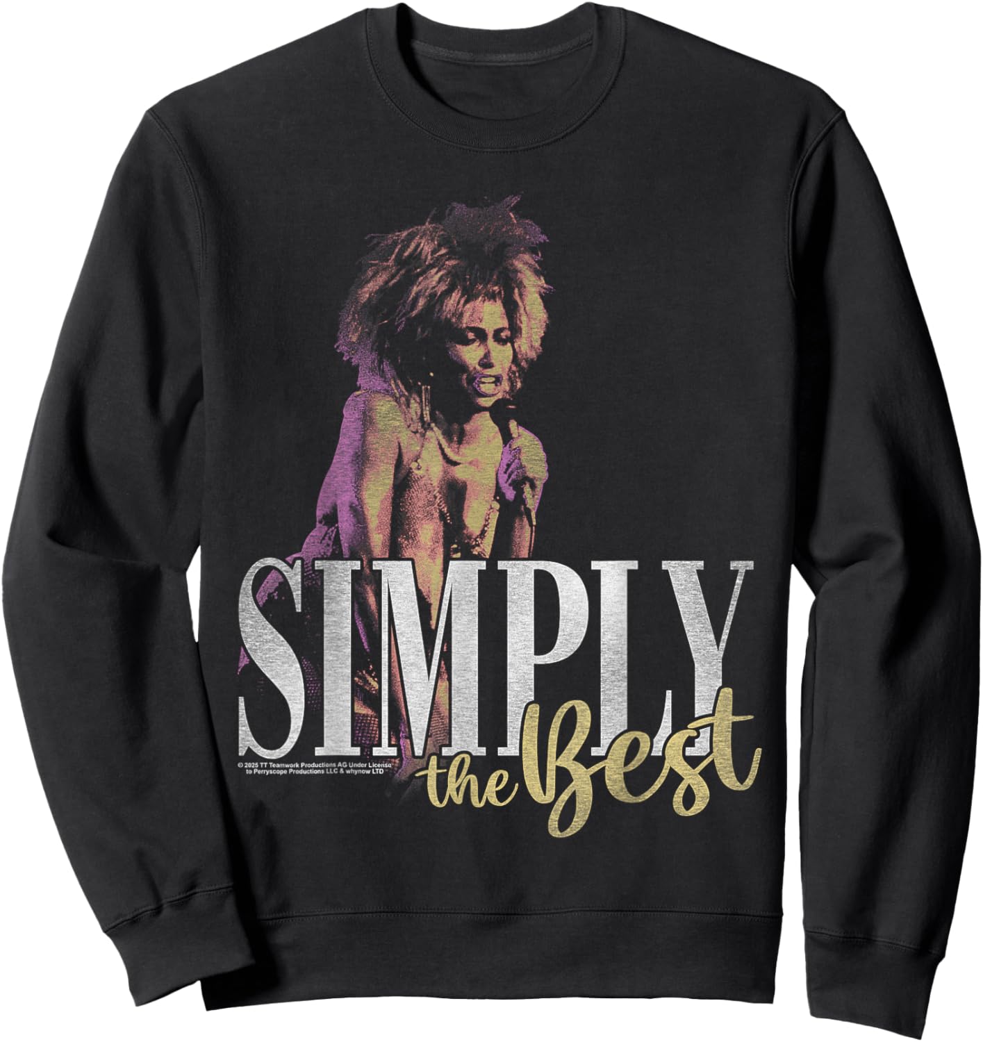 Tina Turner Simply The Best Sweatshirt - Sweatshirt | Black