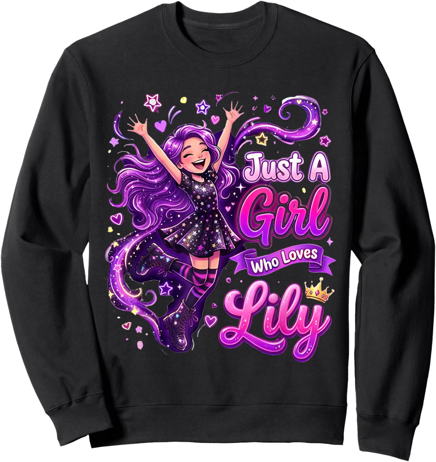 T-Shirt Sweatshirt - Sweatshirt | Black