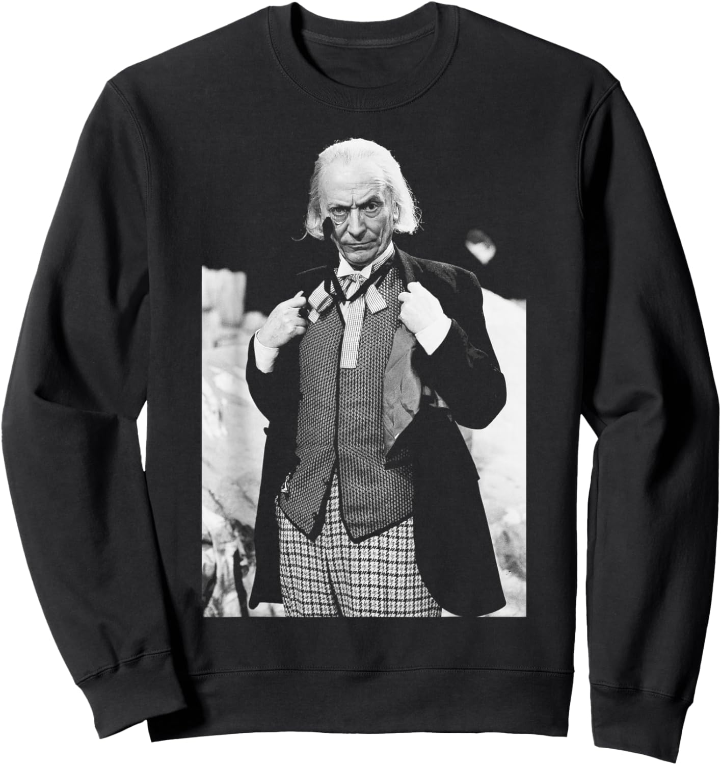 First Doctor Who Actor William Hartnell 1965 Sweatshirt - Sweatshirt | Black