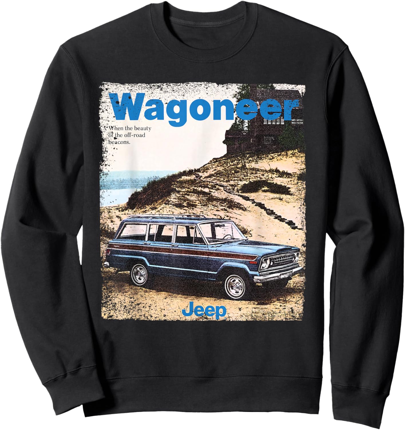 Jeep Wagoneer - Officially Licensed Sweatshirt - Sweatshirt | Black