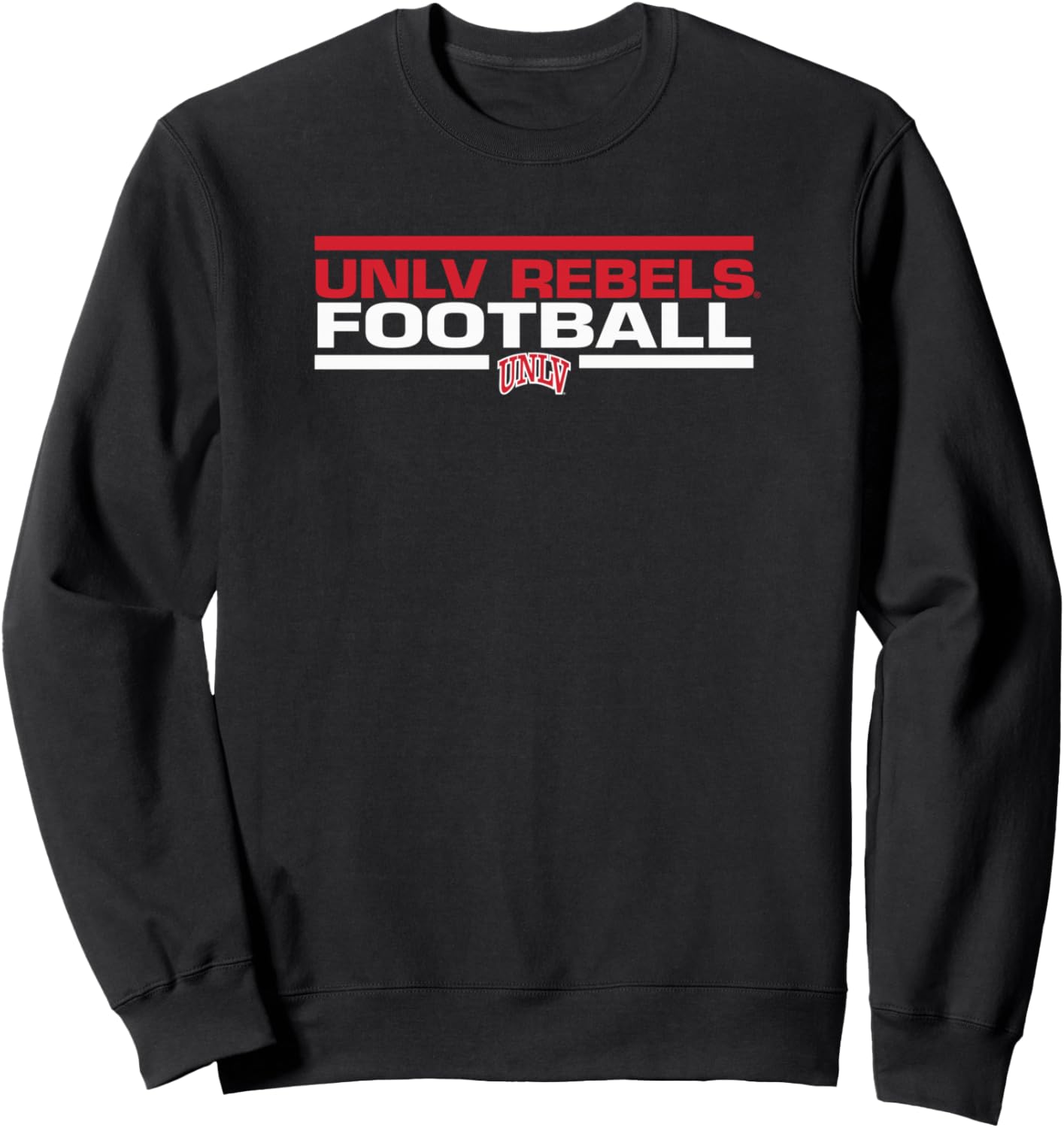 UNLV Rebels Football Tackle Black Officially Licensed Sweatshirt - Sweatshirt | Black