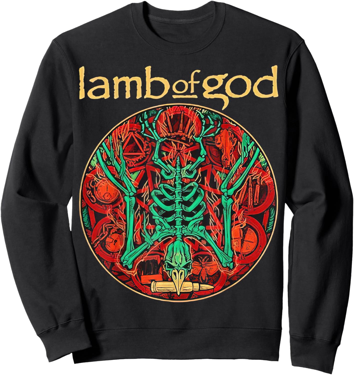 Lamb of Gods Warbird Sweatshirt - Sweatshirt | Black