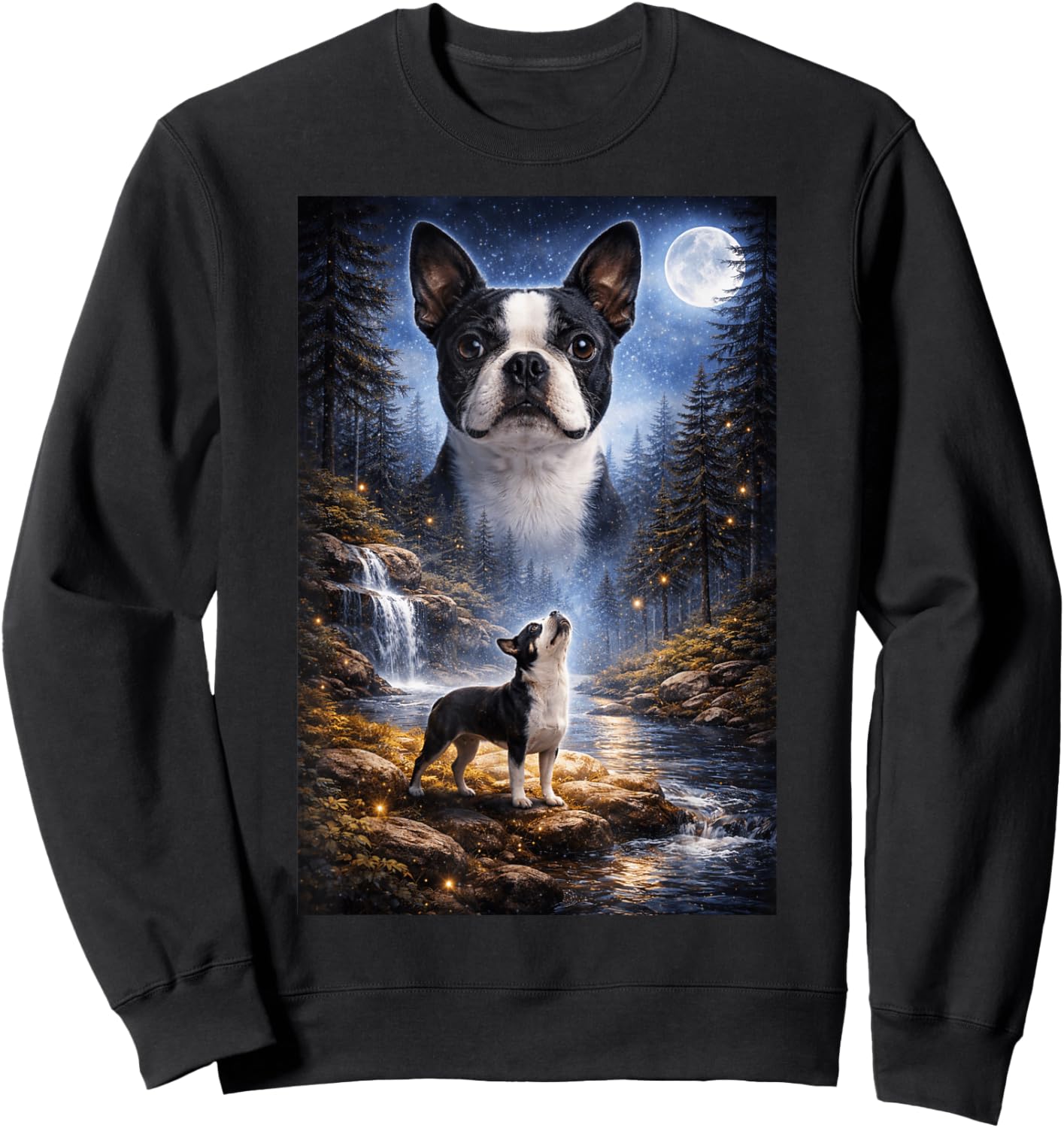 Dog Art Sweatshirt - Sweatshirt | Black