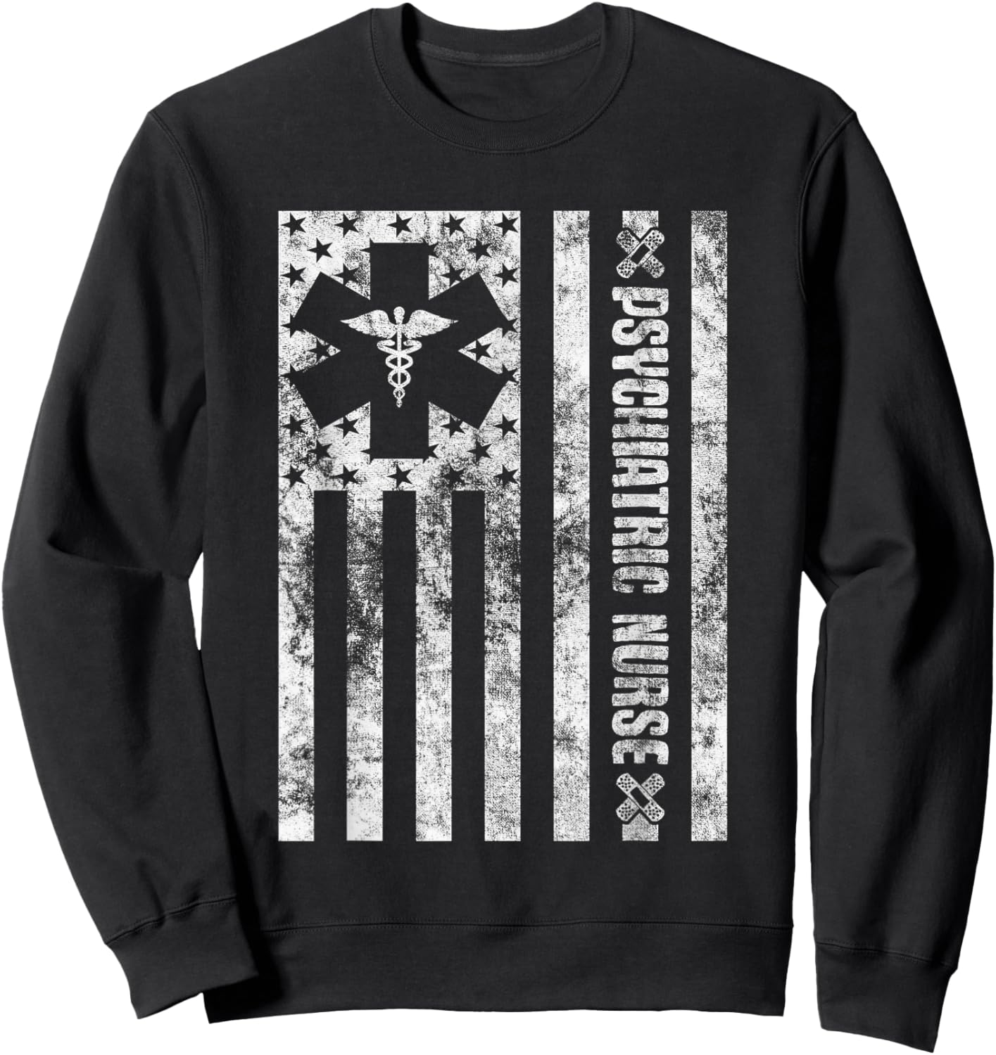 Psychiatric Nurse PMHNP Mental Health Nursing RN Psych Nurse Sweatshirt - Sweatshirt | Black