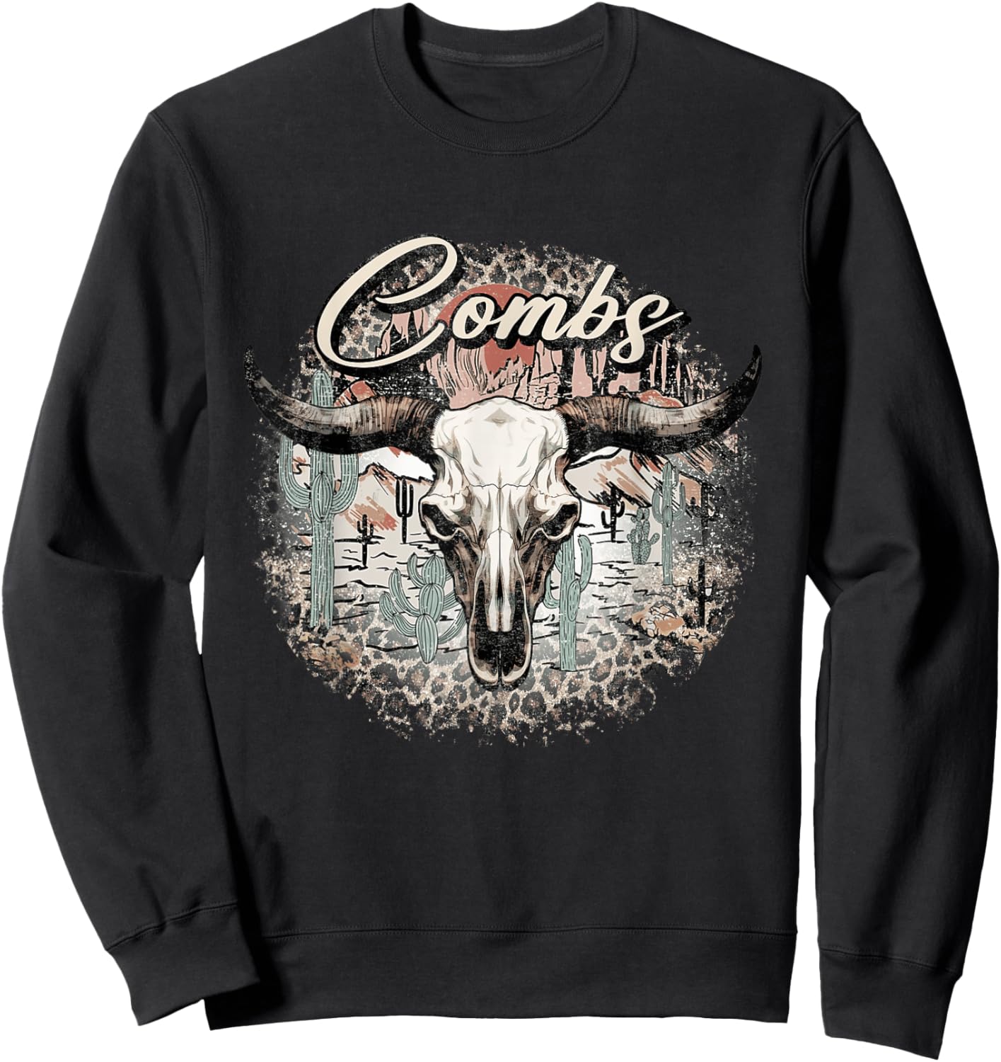 I Love Combs Pride Name Personalized Funny Outfit For Lovers Sweatshirt - Sweatshirt | Black