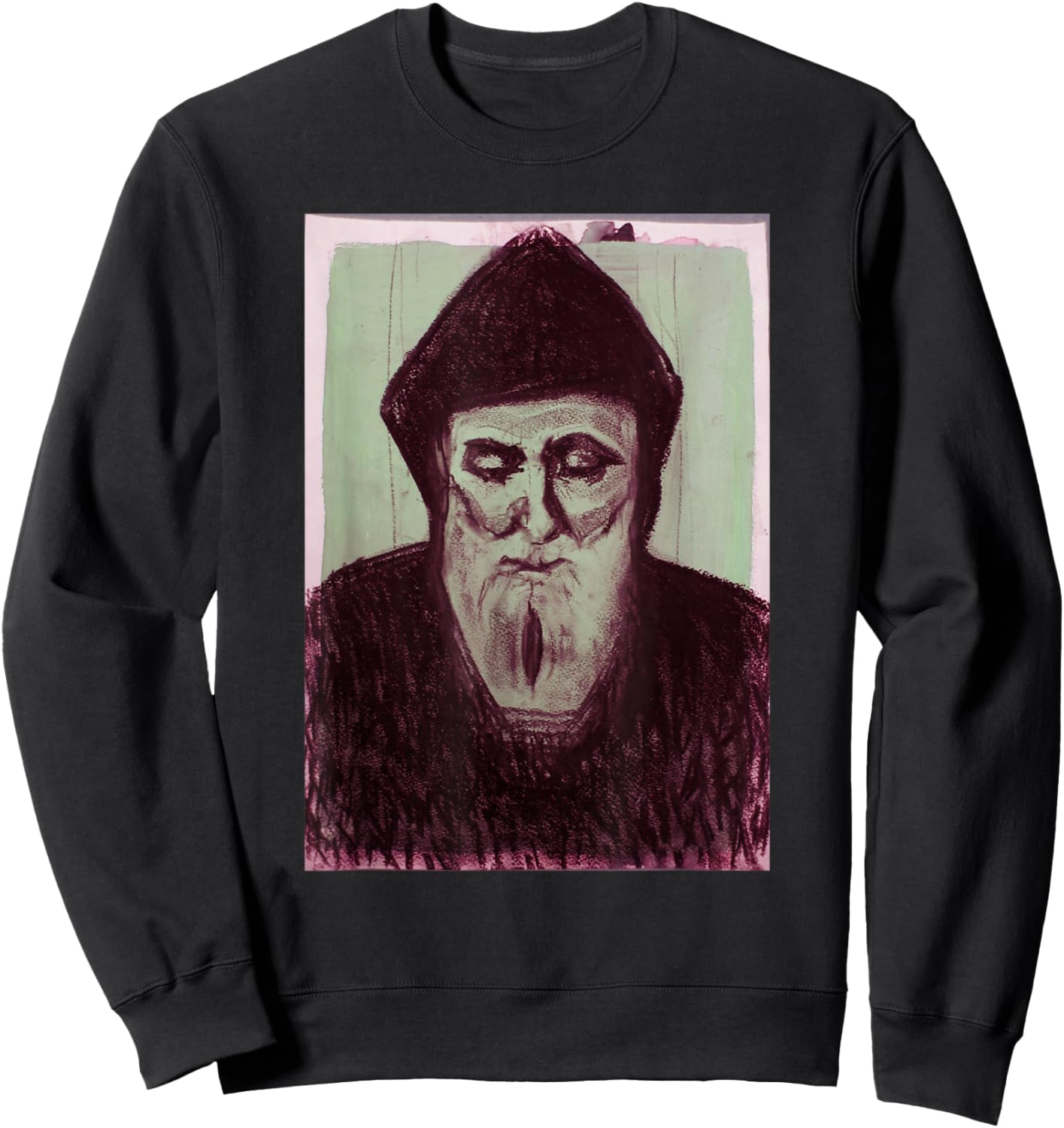 San Charbel Makhlouf, Saint Charbel Sweatshirt - Sweatshirt | Black