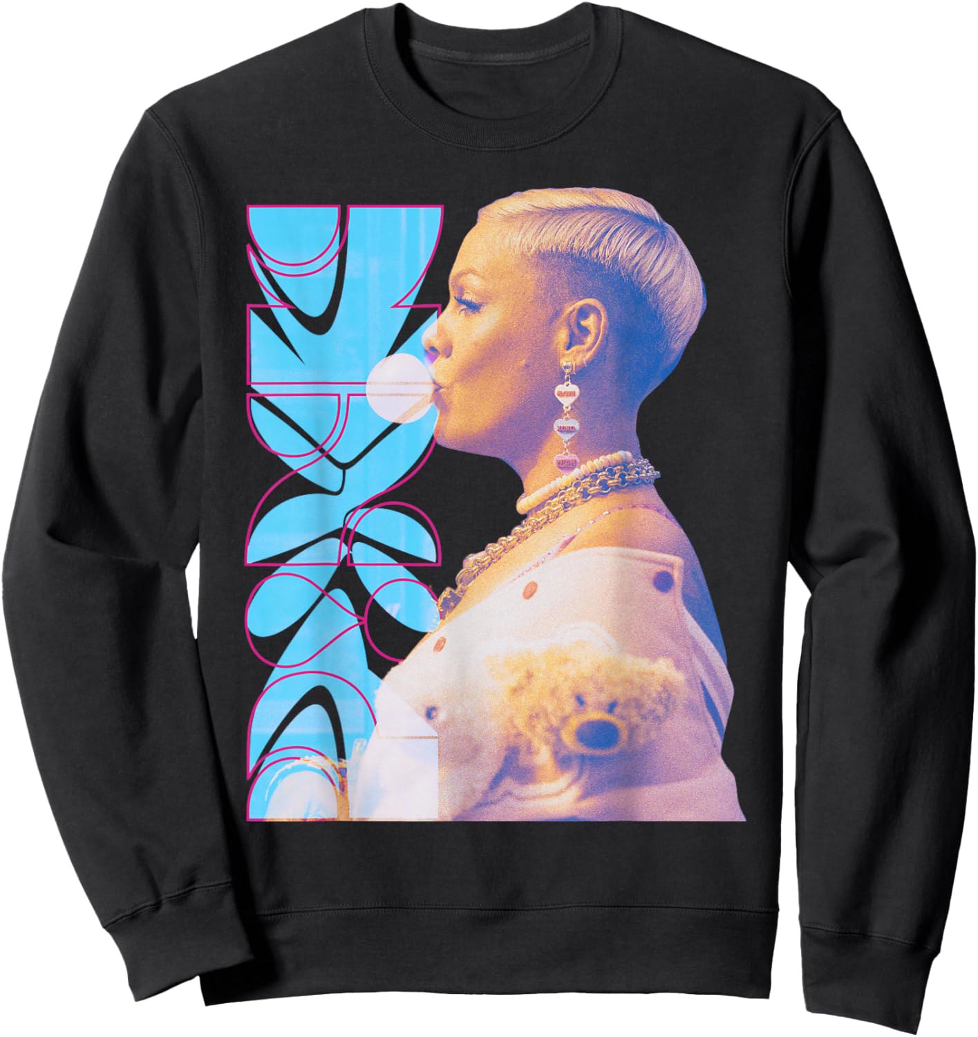 P!NK Bubblegum Sweatshirt - Sweatshirt | Black