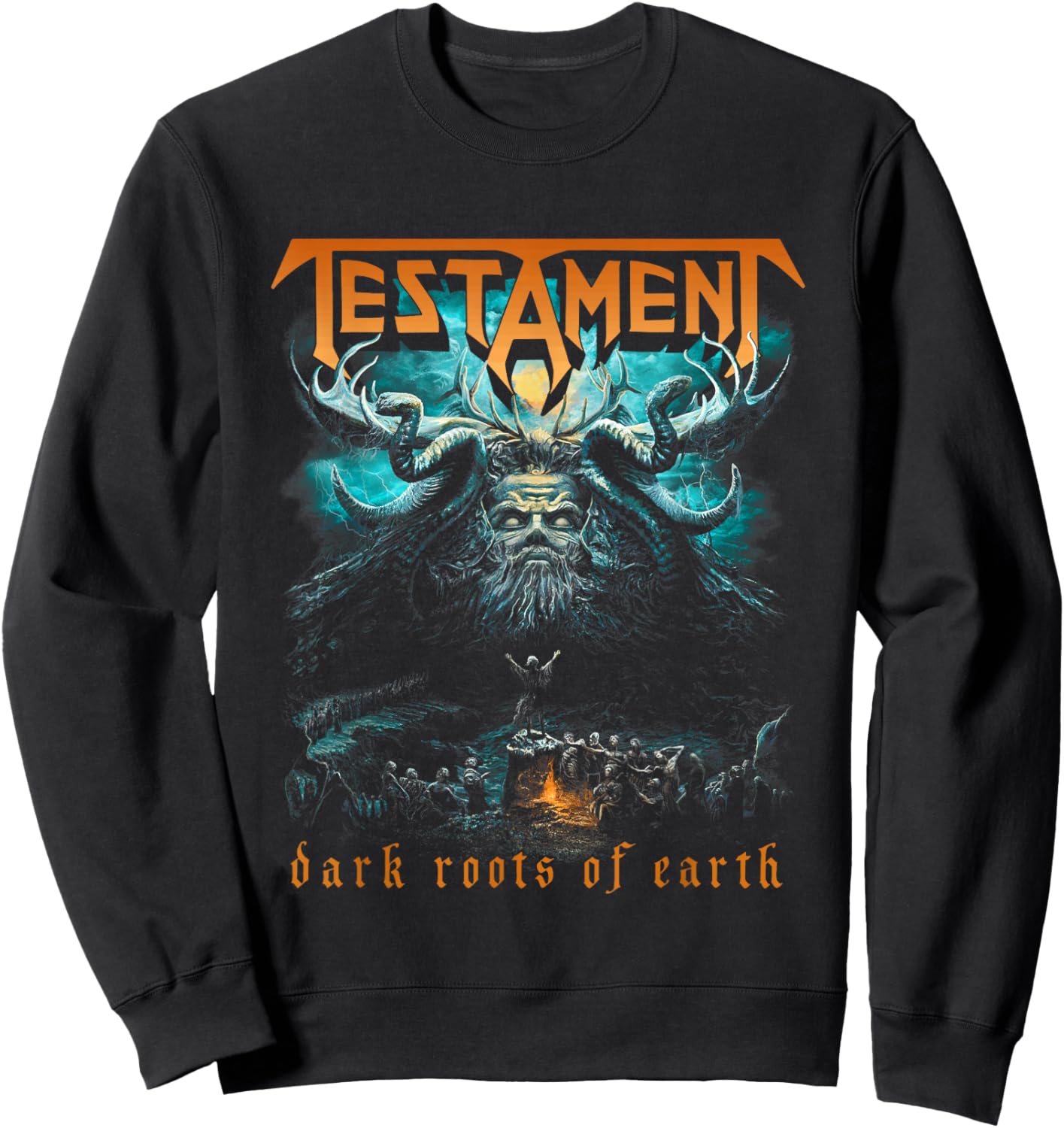 Testament - Official Merchandise - Dark Roots of Earth Sweatshirt - Sweatshirt | Black