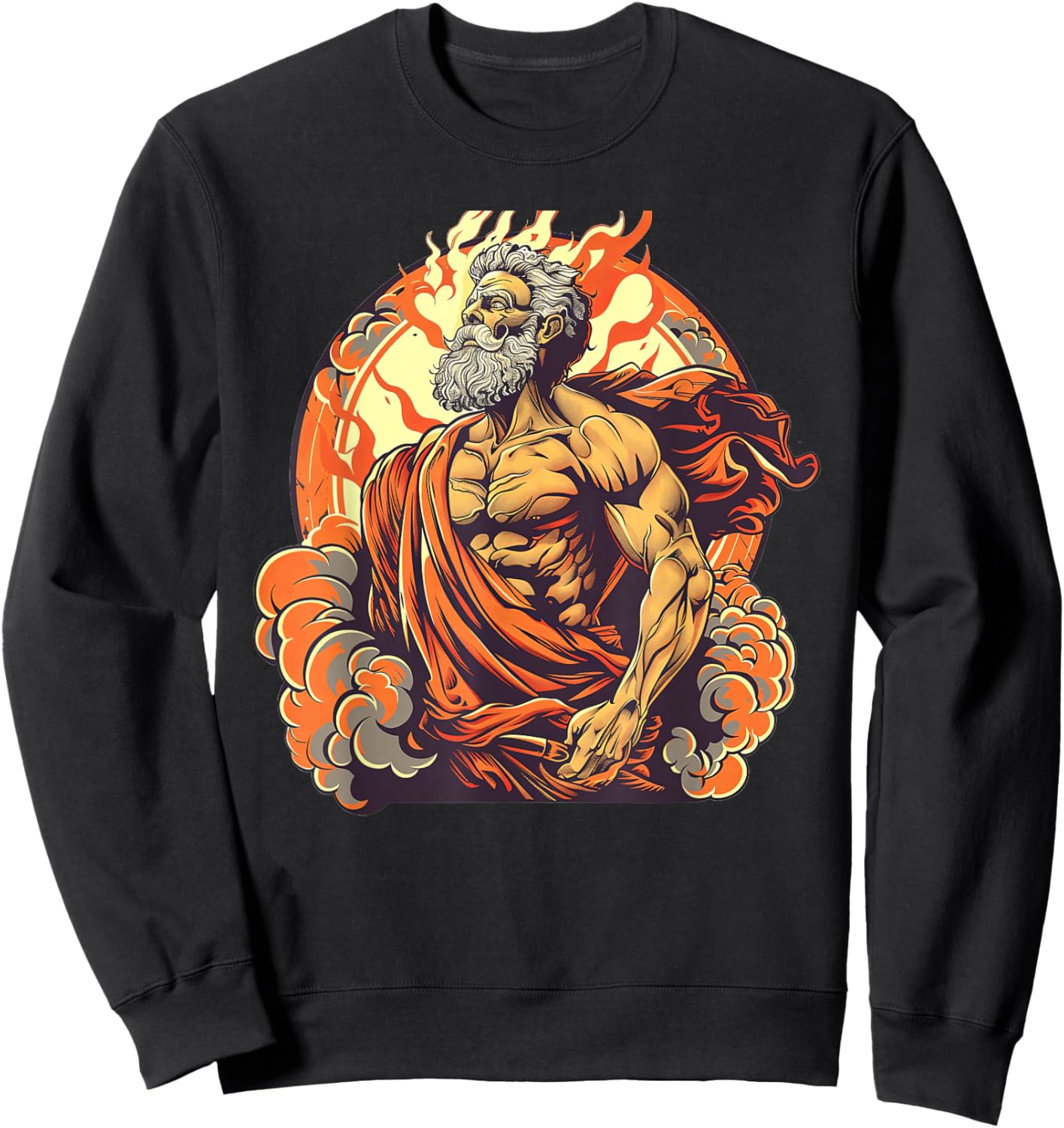 Hephaestus Design Sweatshirt - Sweatshirt | Black