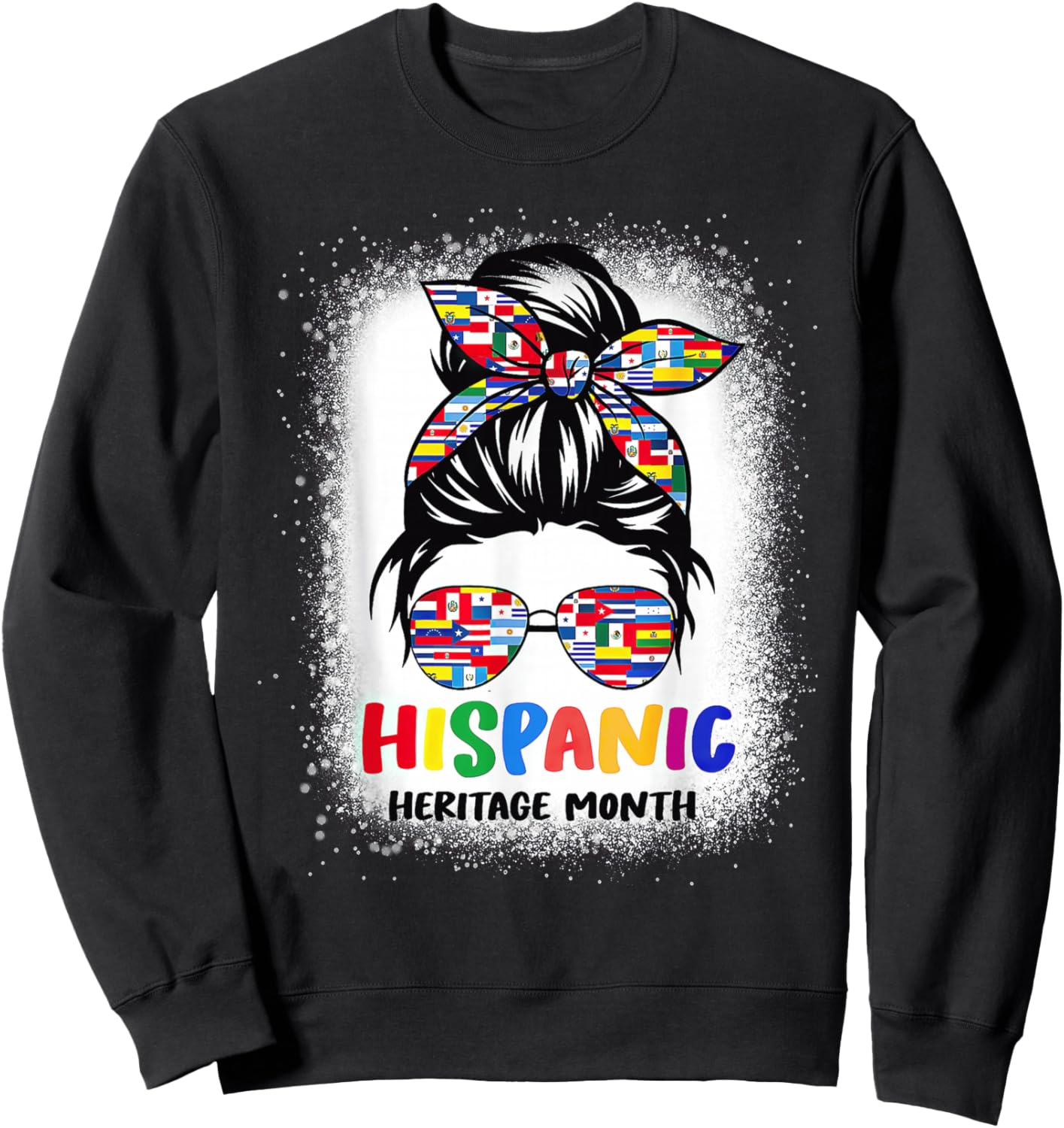 Hispanic Heritage Month Sweatshirt - Sweatshirt | Black