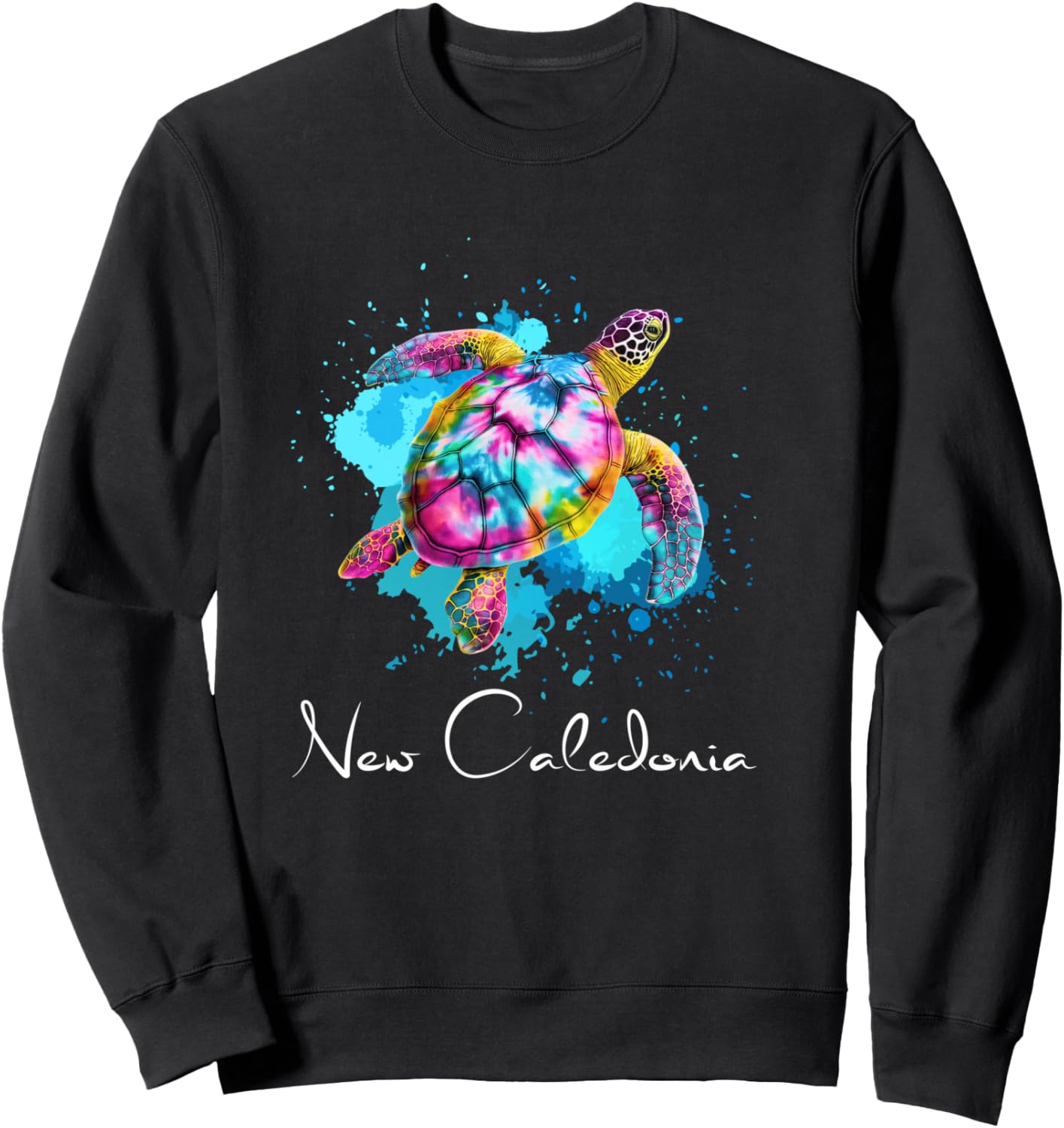 Nouvelle-Calédonie Manche Longue Sweatshirt - Sweatshirt | Black