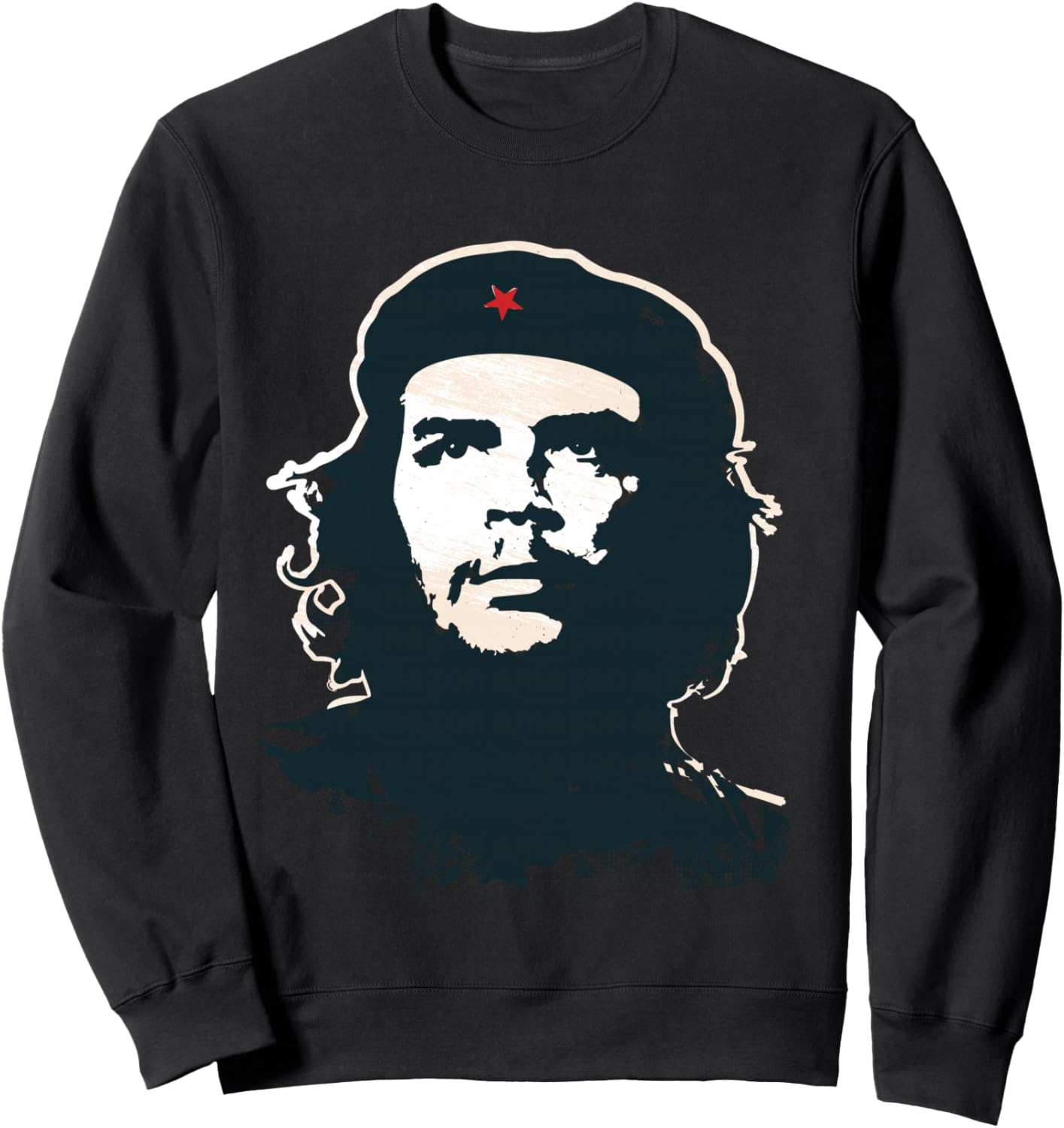 Che Guevara Chemise Revolution Rebel Cuba Hero Guérilla Manche Longue Sweatshirt - Sweatshirt | Black