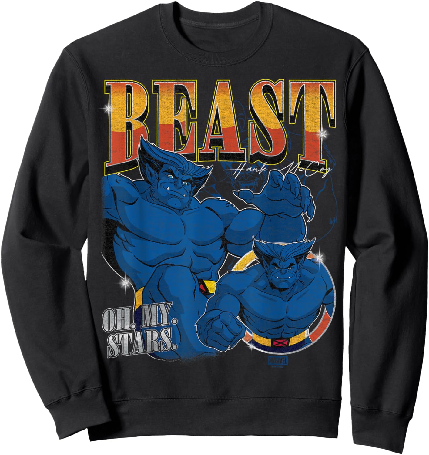 X-Men - Beast Oversized Sweatshirt - Sweatshirt | Black