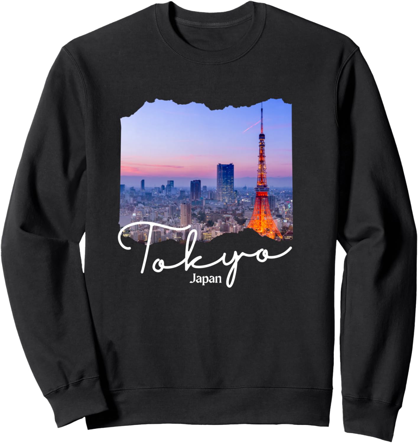 Japan Tokyo Souvenir/Tokyo Sweatshirt - Sweatshirt | Black