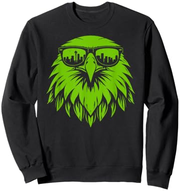 Graphic Hawk Women Boys Girls Kids Sweatshirt - Sweatshirt | Black