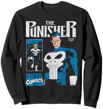 The Punisher - Comic Cover Sweatshirt - Sweatshirt | Black