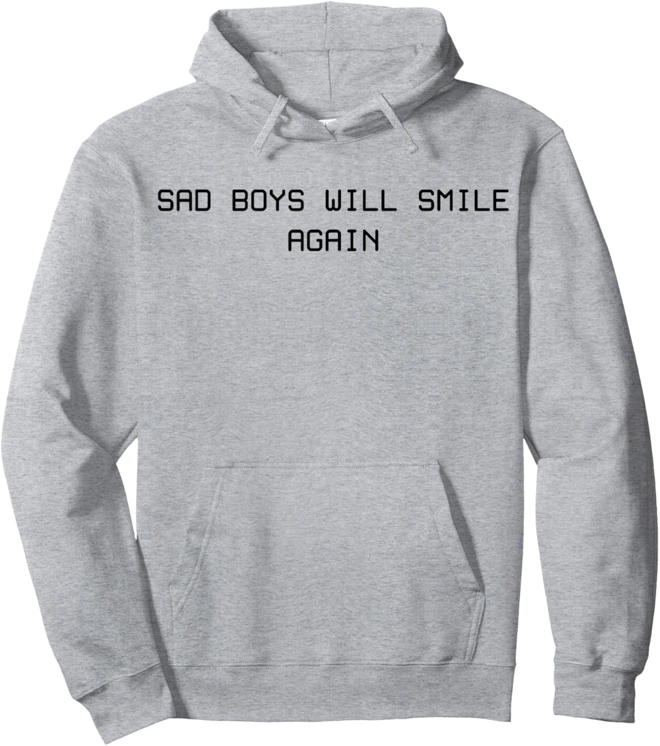Sad Boys Will Smile Again Hoodie - Hoodie | Ash