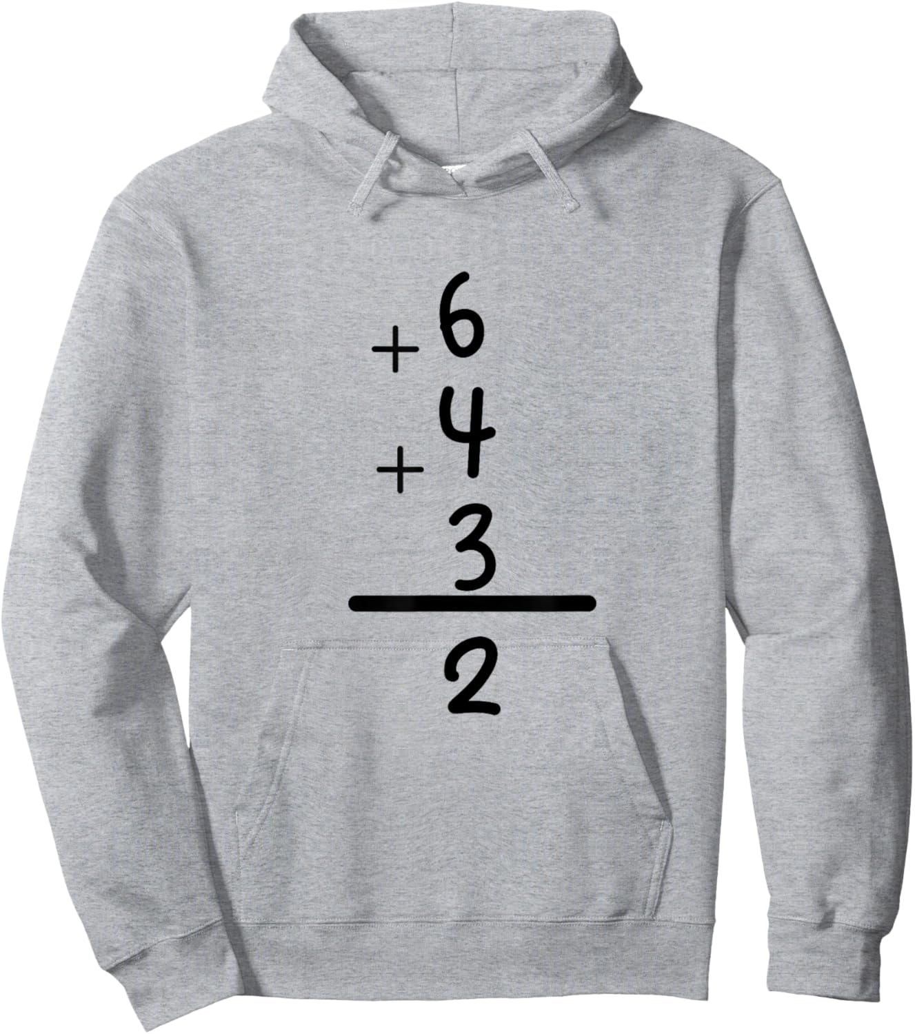Hit It Out of the Park with Our 6+4+3=2 Baseball Double Play Hoodie - Hoodie | Ash