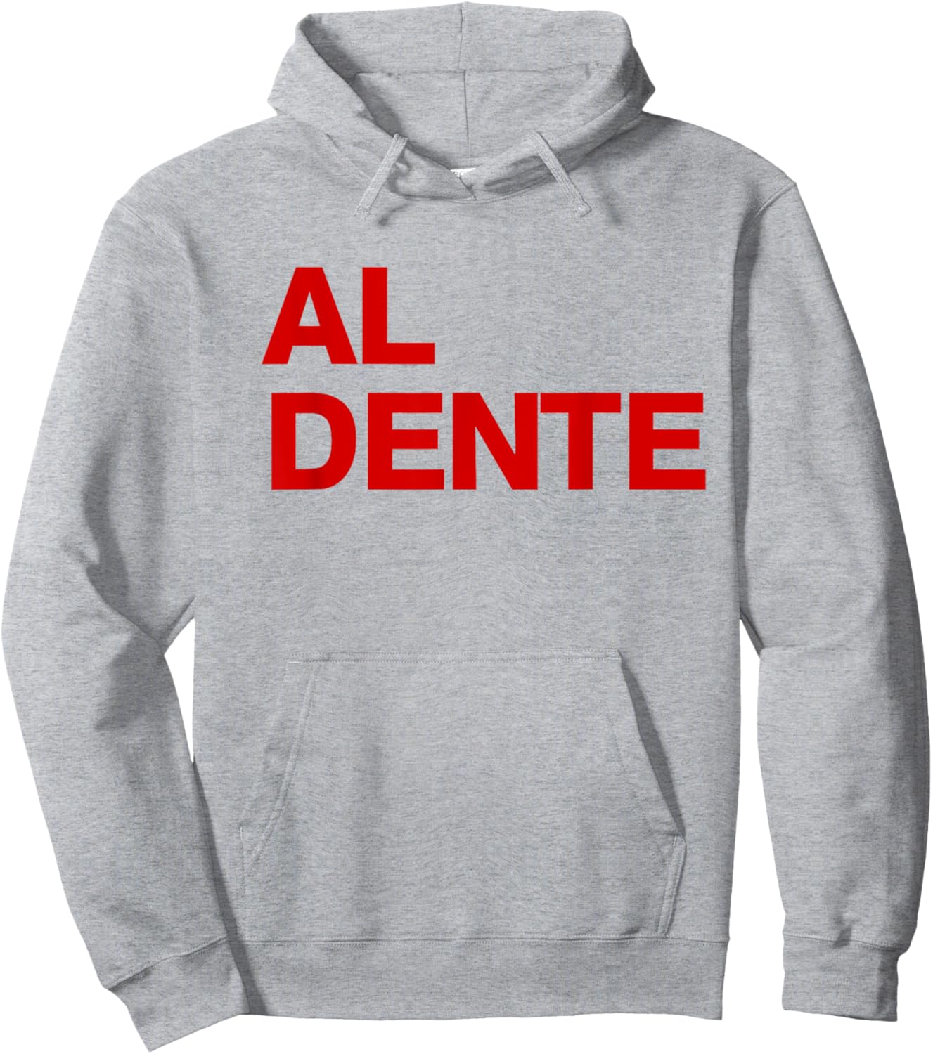 Al Dente Pasta Spaghetti italian Foodie Gift Funny pasta Hoodie - Hoodie | Ash