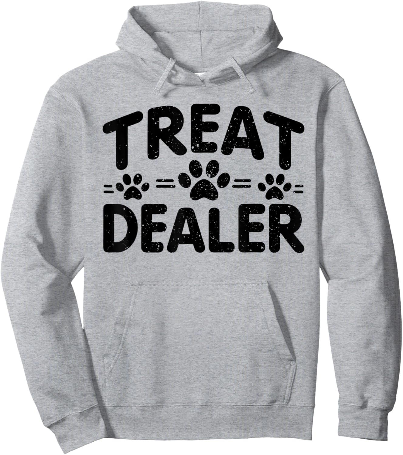 Treat Dealer Paws Funny Saying Quote Women Hoodie - Hoodie | Ash