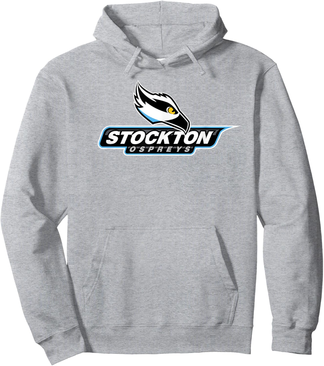 Stockton University Ospreys Logo Hoodie - Hoodie | Ash