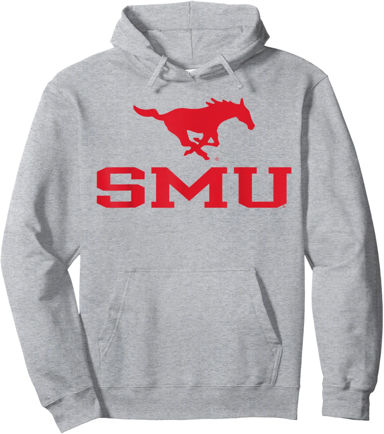 SMU Mustangs Sportsmanship White Officially Licensed Hoodie - Hoodie | Ash