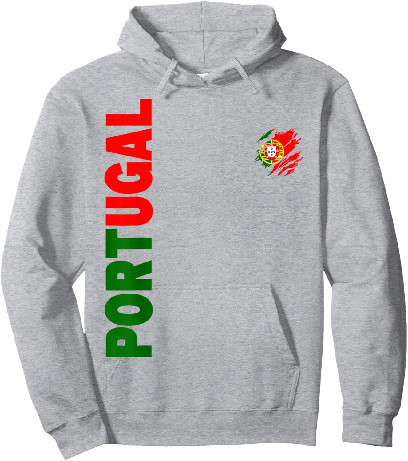 Portugal Fan Hoodie - Hoodie | Ash