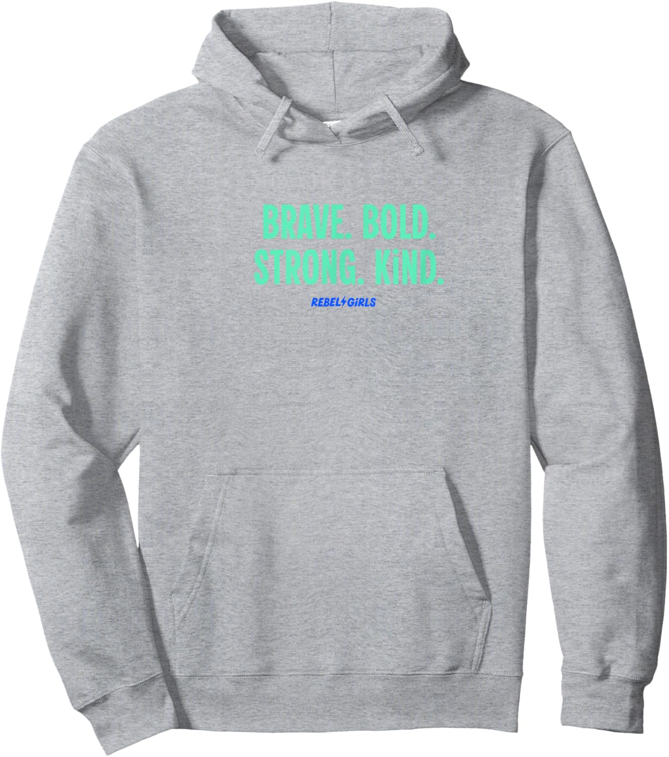 “Brave. Bold. Strong. Kind.” Minimalist Hoodie - Hoodie | Ash