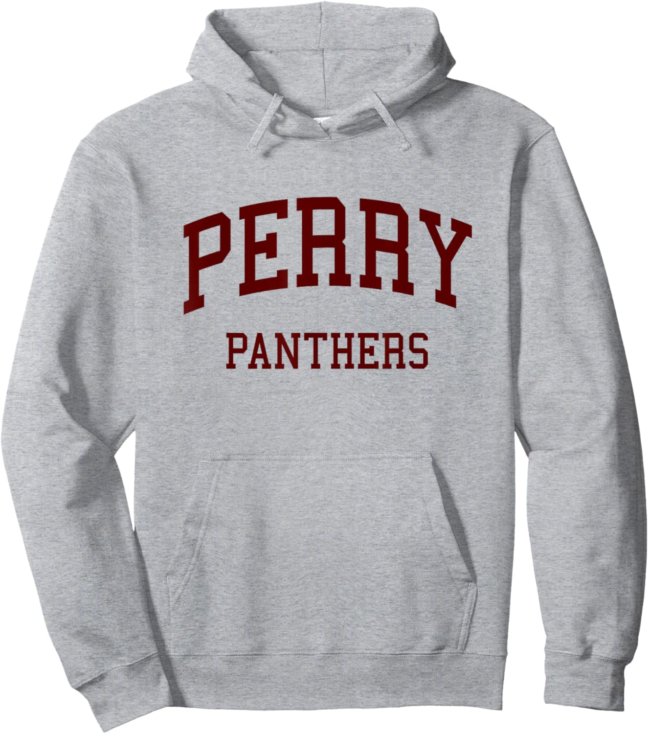 Perry High School HS Perry GA Retro Hoodie - Hoodie | Ash