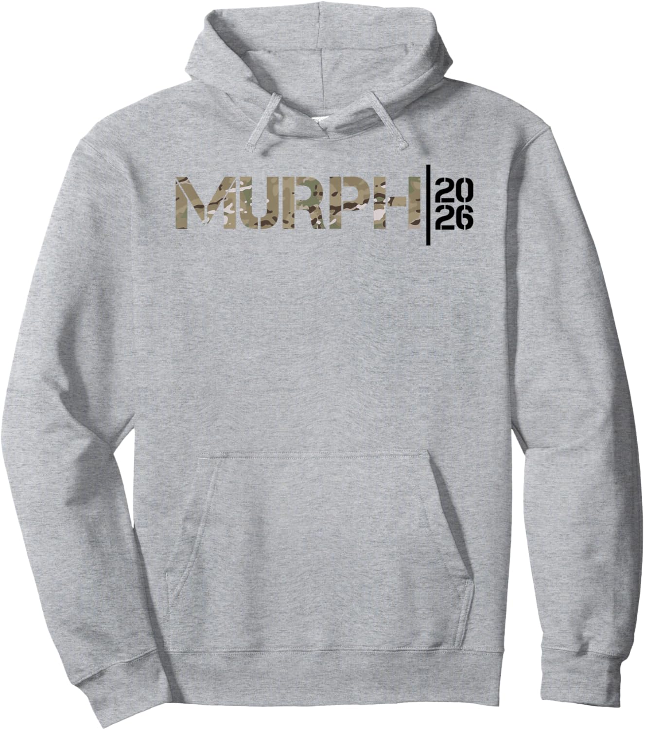 Murph 2026 Camo Hoodie - Hoodie | Ash