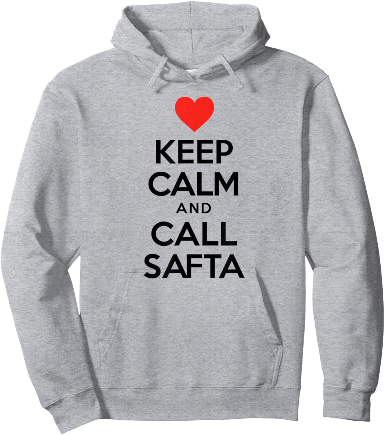 Keep Calm and Call SAFTA Jewish Grandmother Hoodie - Hoodie | Ash