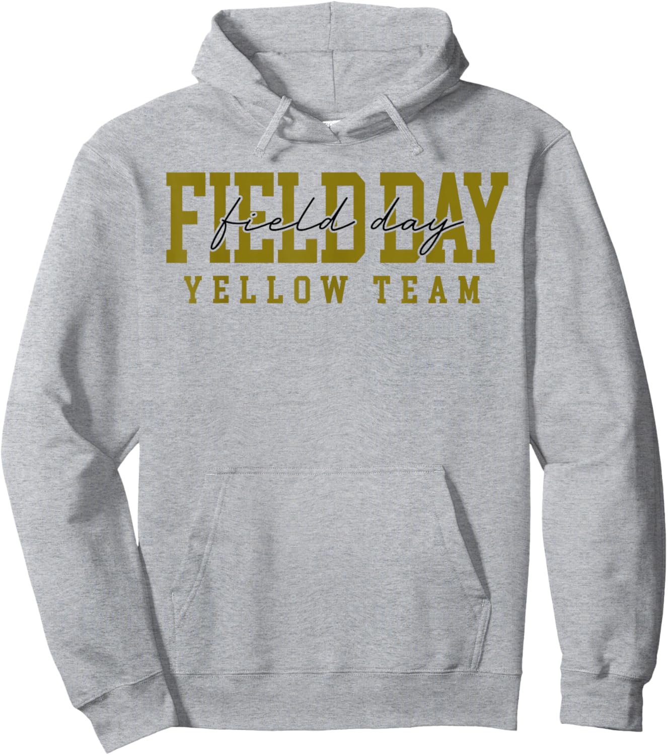 Yellow Team Field Day 2026 Let The Games Begin Teacher Kids Hoodie - Hoodie | Ash