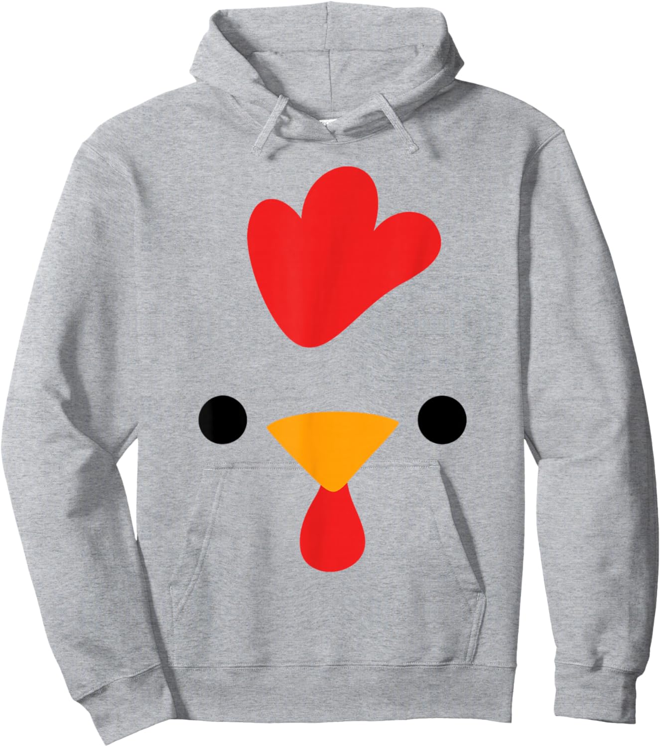 Chicken Halloween Costume Shirt Funny Adults Kids Hoodie - Hoodie | Ash