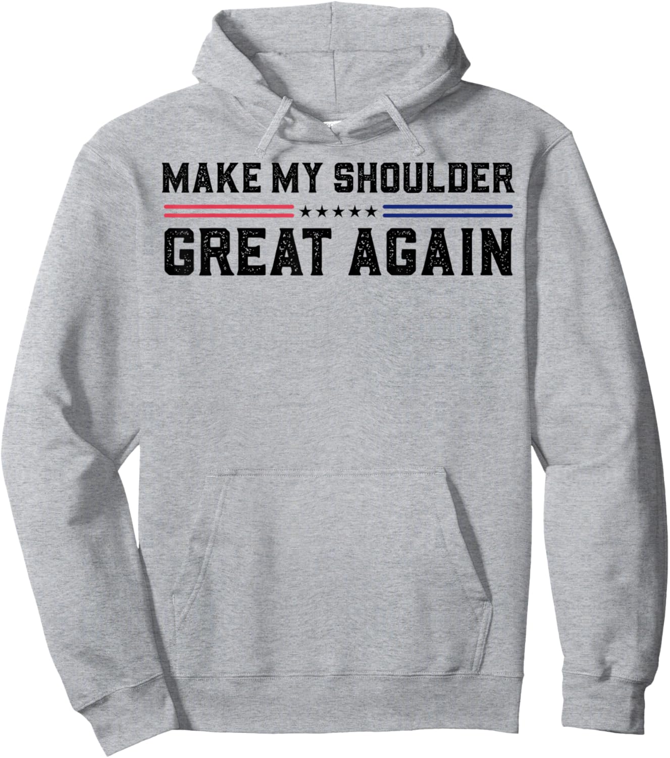 Make My Shoulder Great Again Hoodie - Hoodie | Ash