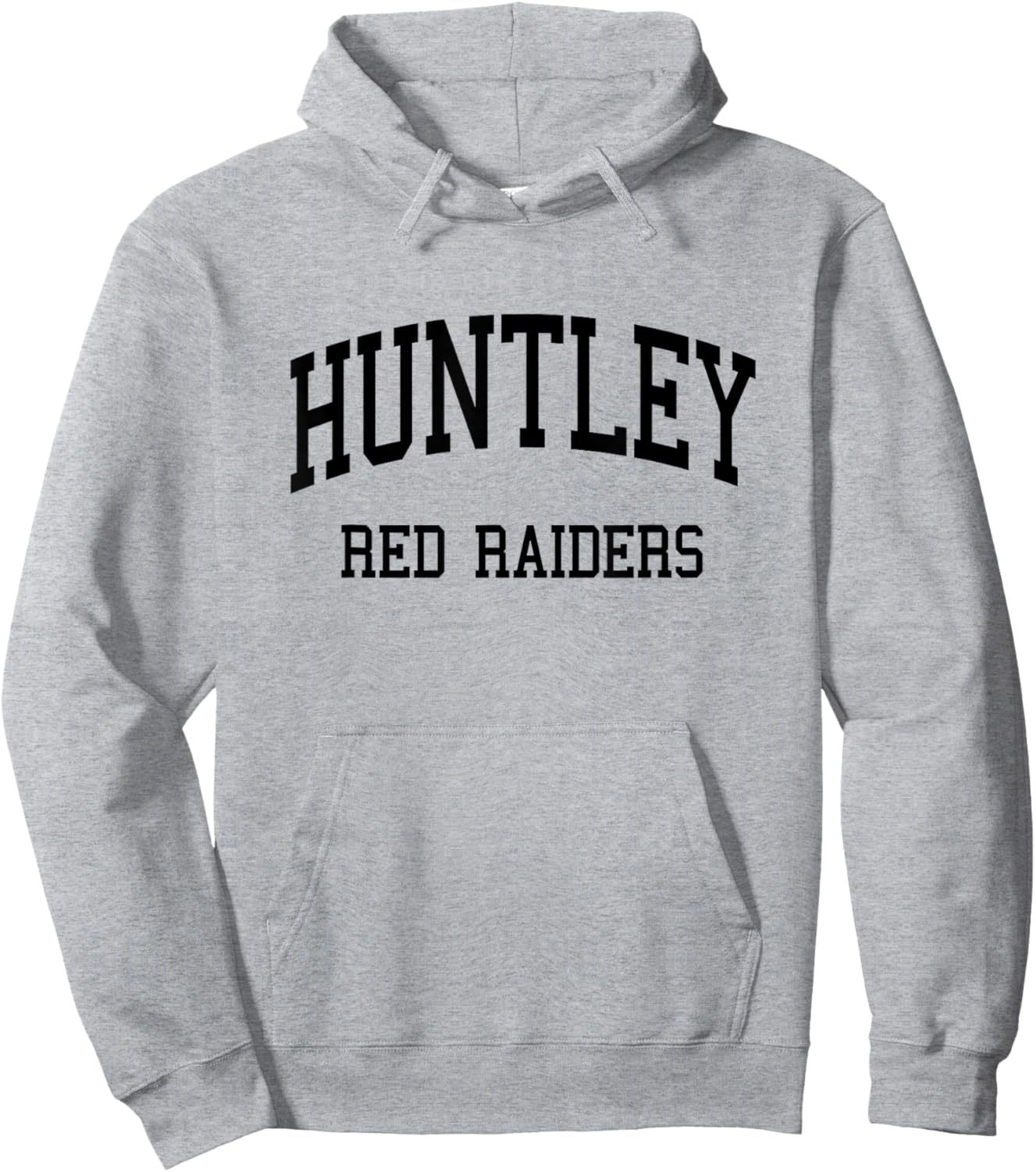 Huntley High School HS Huntley IL Retro Hoodie - Hoodie | Ash