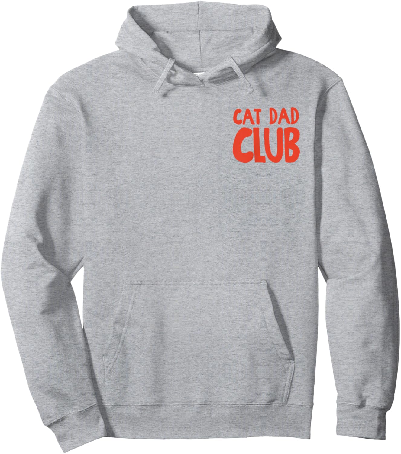 (2 Sided) Cat Dad Club Life is Better with Cats Father's Day Hoodie - Hoodie | Ash
