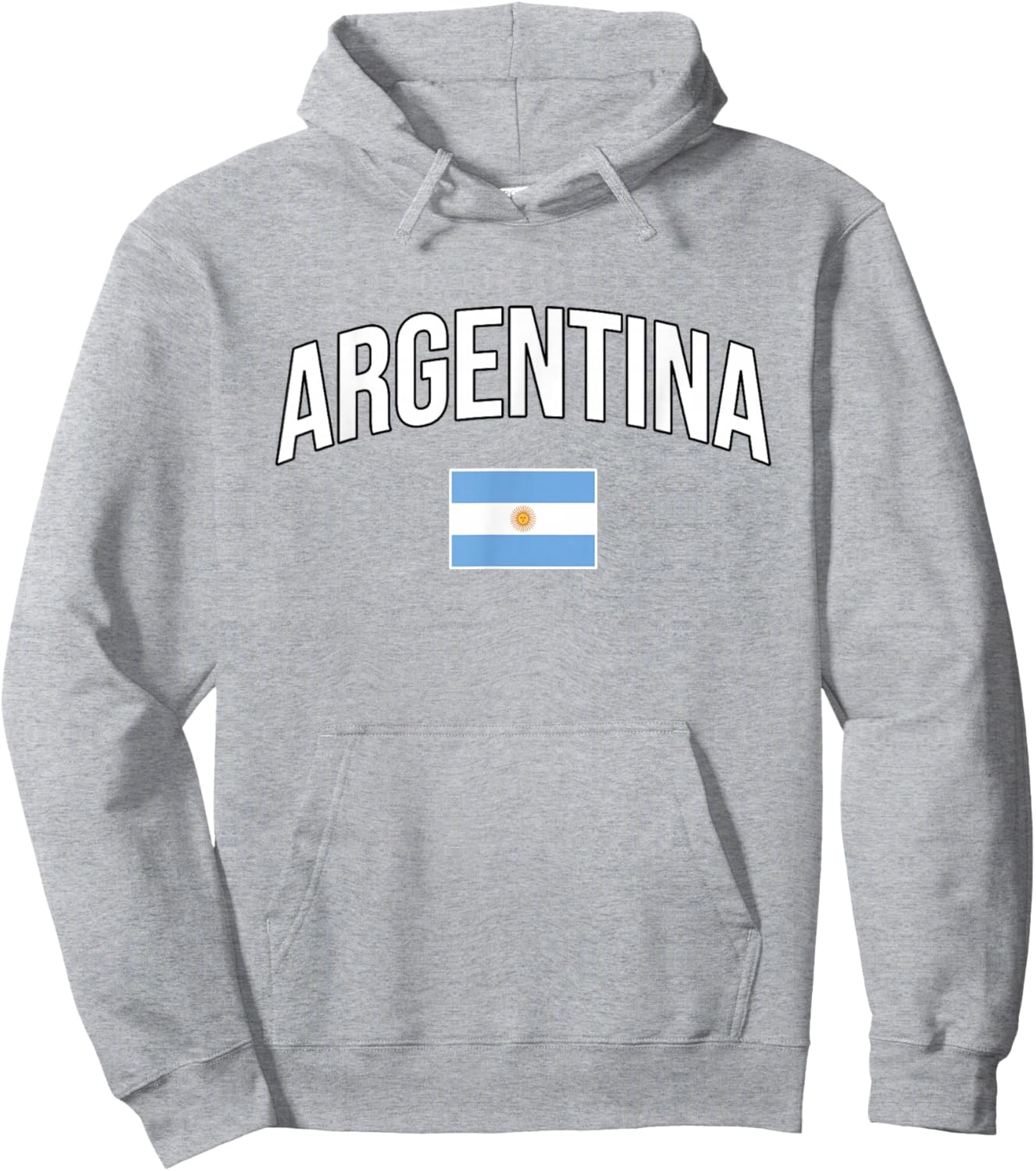 Argentina - Flag of Argentina - Throwback Design - Classic Hoodie - Hoodie | Ash