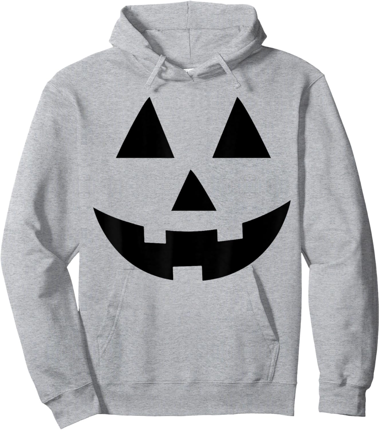 Vintage Pumpkin Face Jackolantern Jack O Lantern Halloween Hoodie - Hoodie | Ash