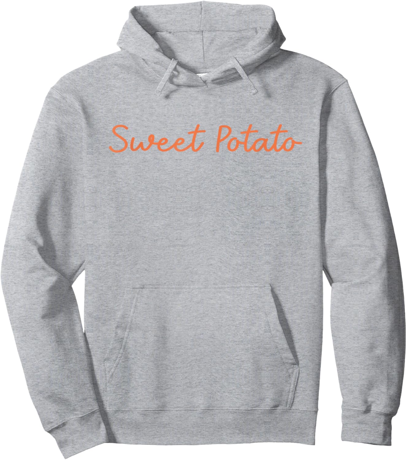 Sweet Potato and Kind of Rude Potato Funny Quote Hoodie - Hoodie | Ash
