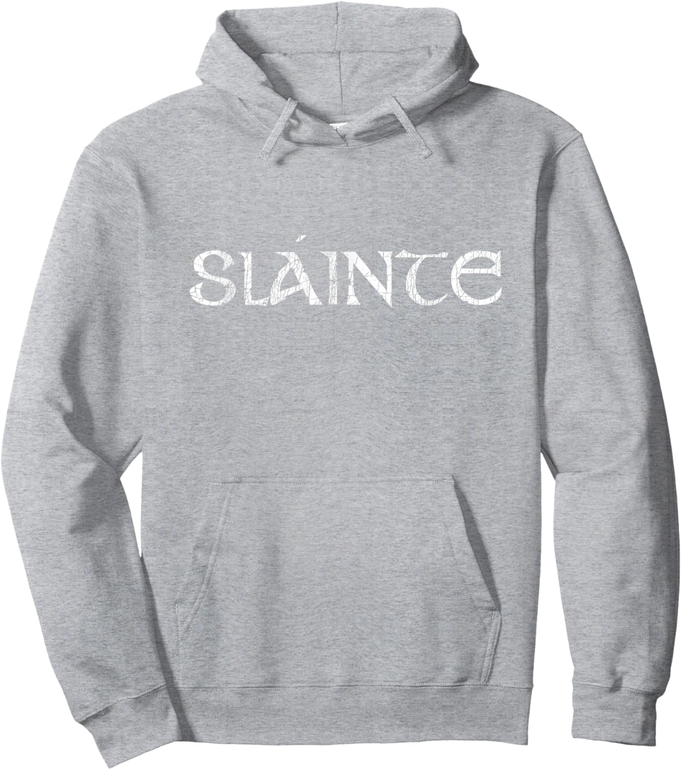 Irish Gaelic Slainte Shirt - St.Patricks Cheers Ireland Hoodie - Hoodie | Ash