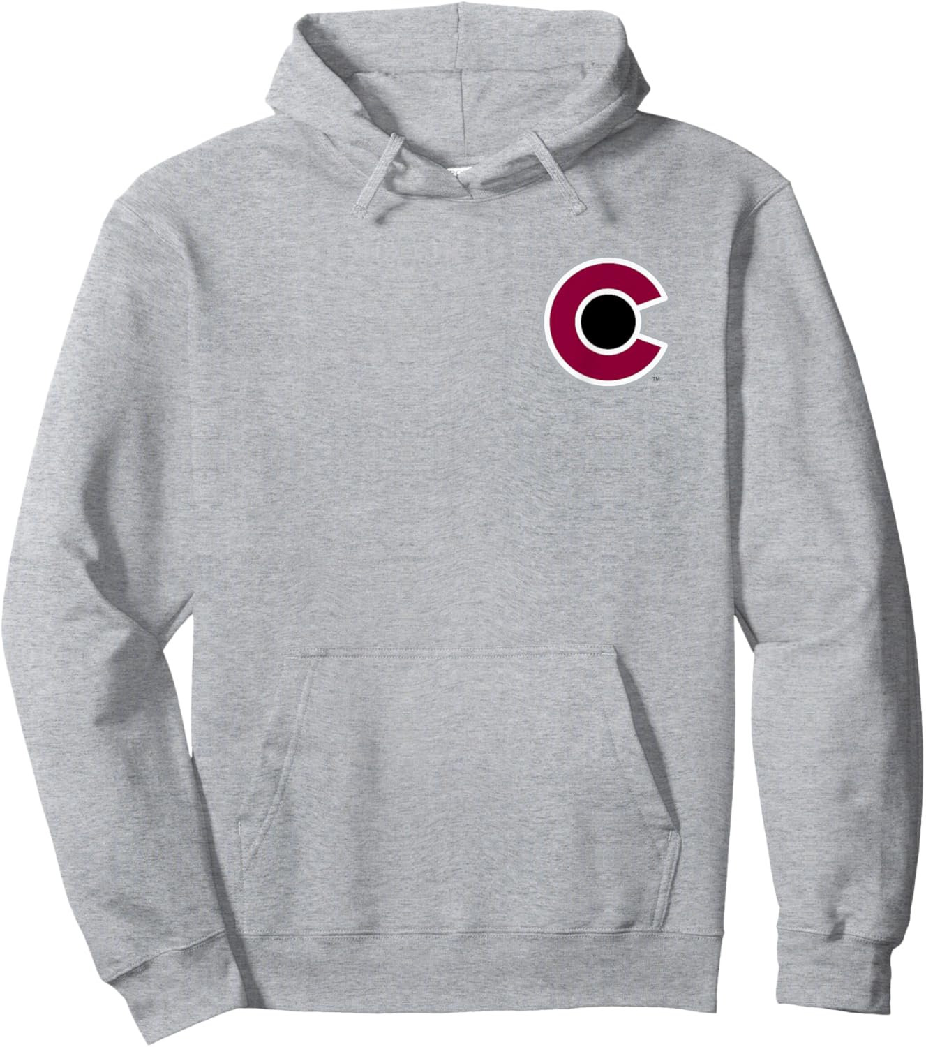 Colorado Avalanche Front/Back Gray NHL Officially Licensed Hoodie - Hoodie | Ash