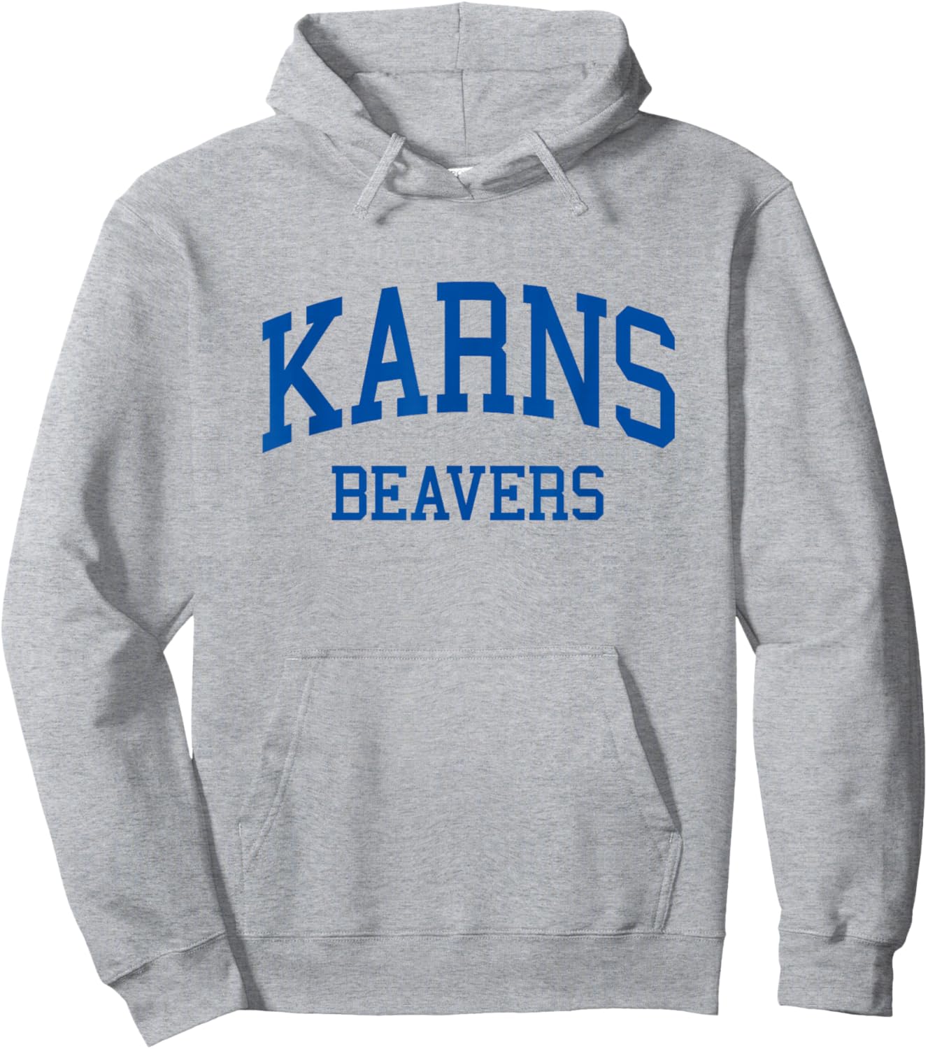Karns High School HS Knoxville TN Retro Hoodie - Hoodie | Ash