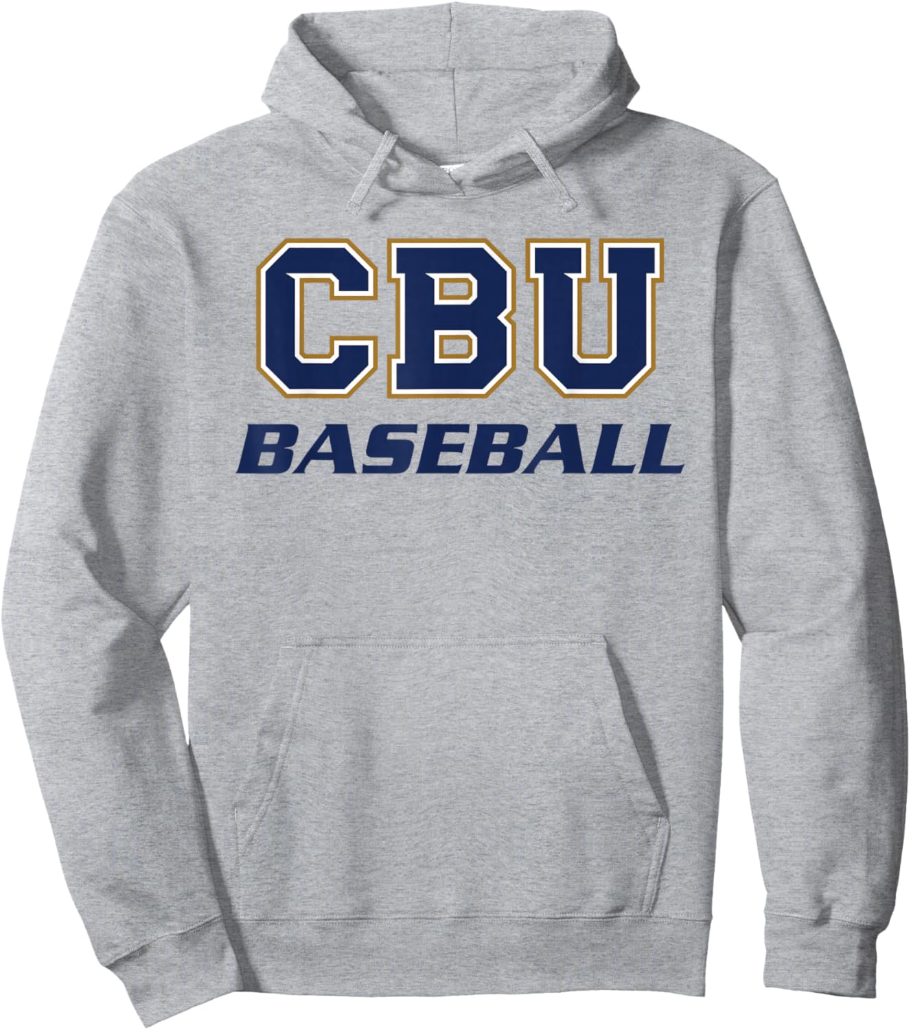 Cal Baptist University CBU Baseball Apparel Sports Hoodie - Hoodie | Ash