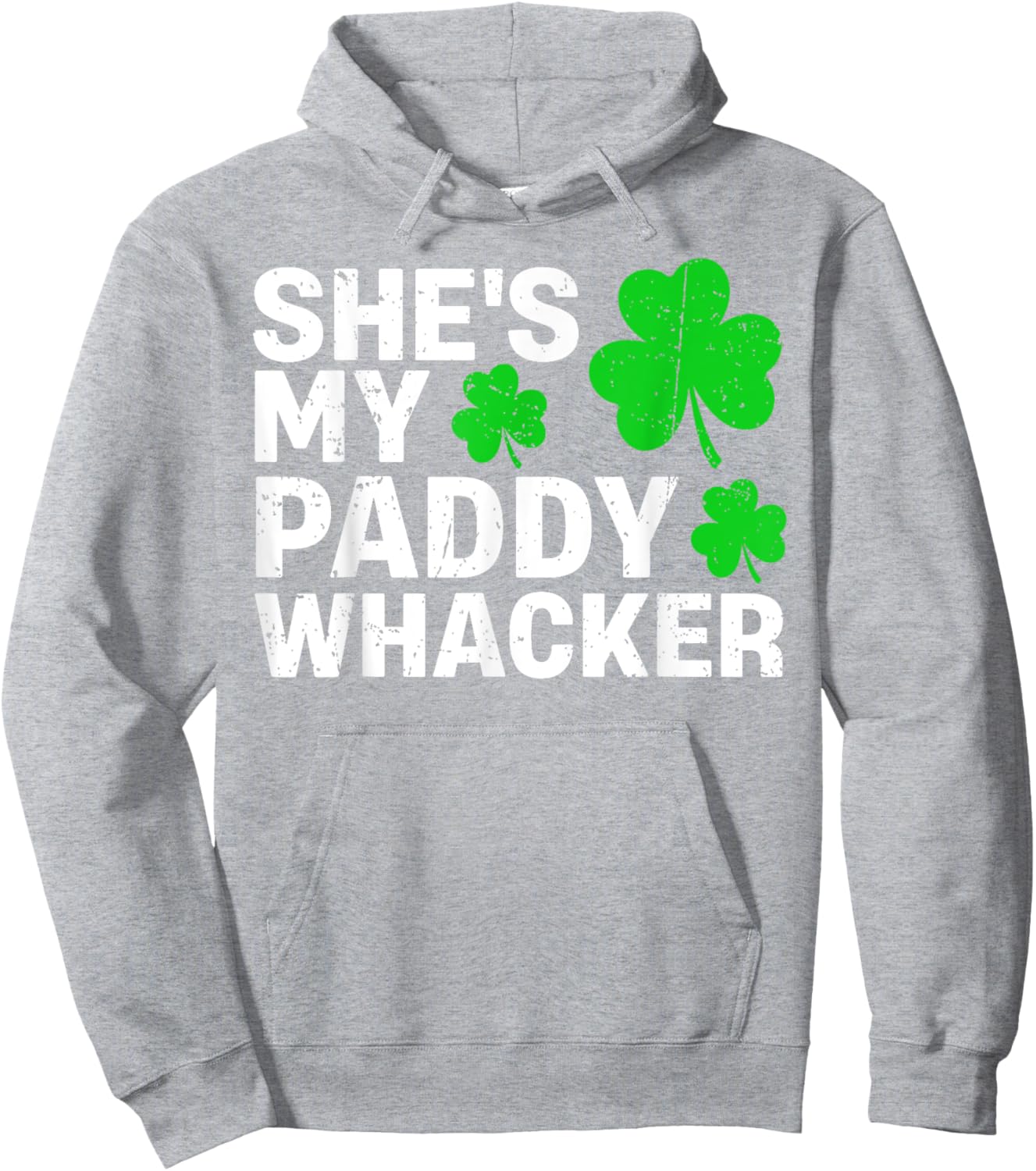 She's My Paddy Whacker Couples St Patricks Day Men Women Hoodie - Hoodie | Ash