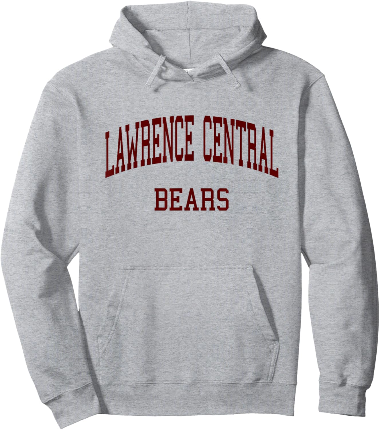 Lawrence Central High School HS Indianapolis in Retro Hoodie - Hoodie | Ash