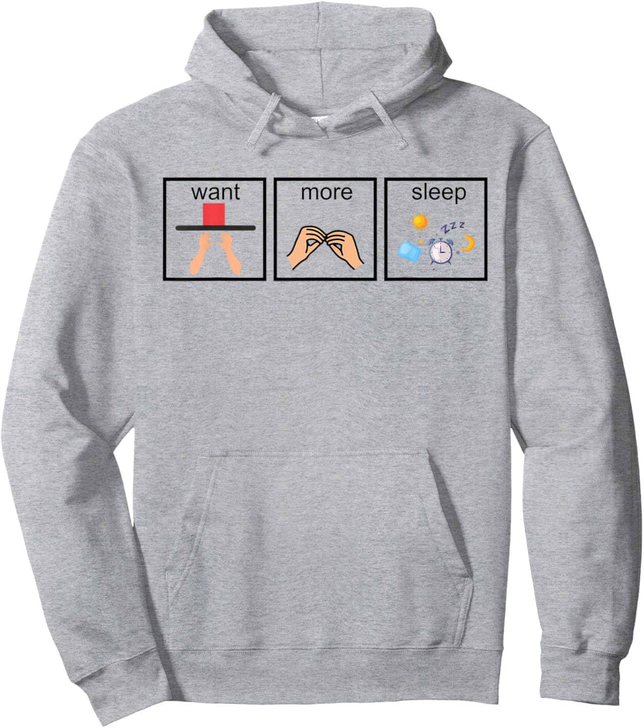 Want More Special Sleep Education Teacher Autism Awareness Hoodie - Hoodie | Ash