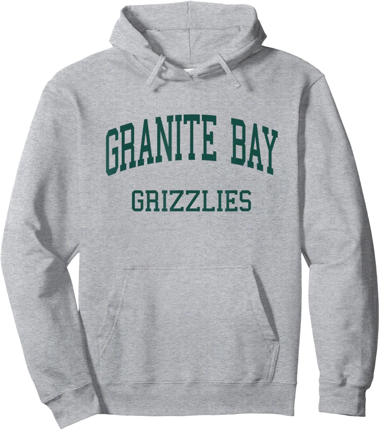 Granite Bay High School HS Granite Bay CA Retro Hoodie - Hoodie | Ash
