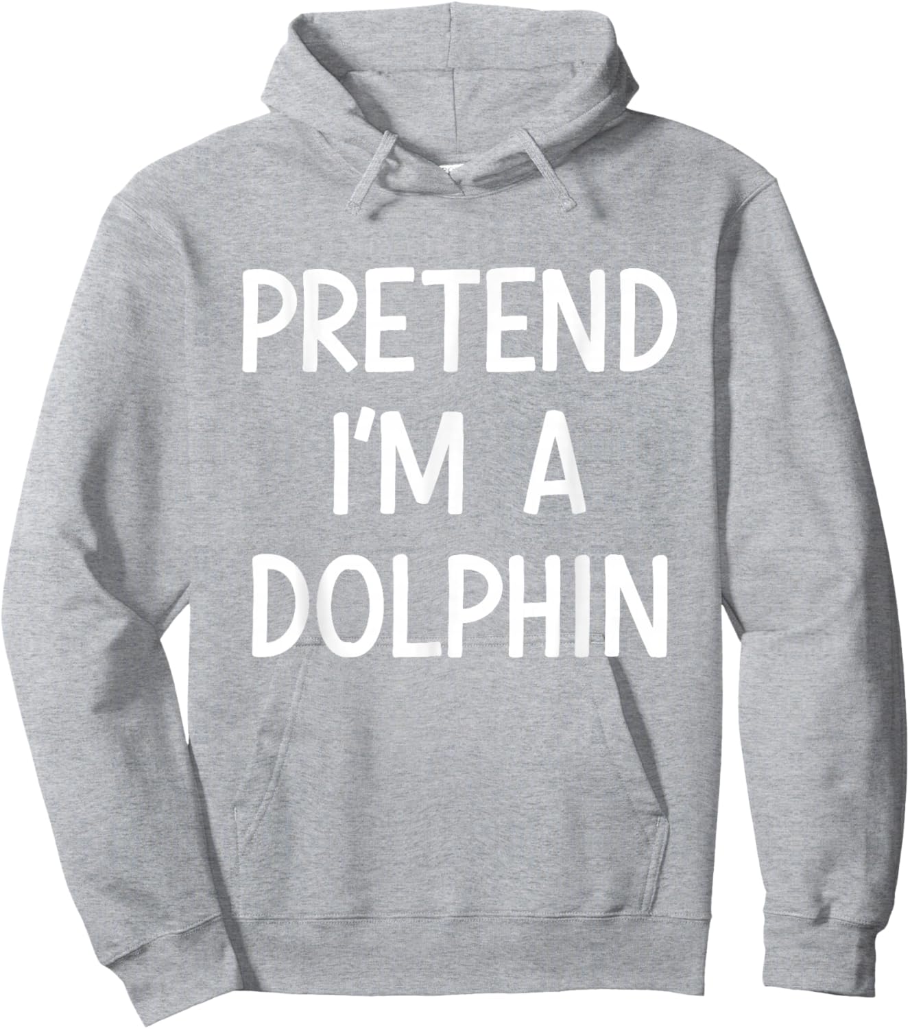 Pretend Im a Dolphin Costume Halloween Hoodie - Hoodie | Ash