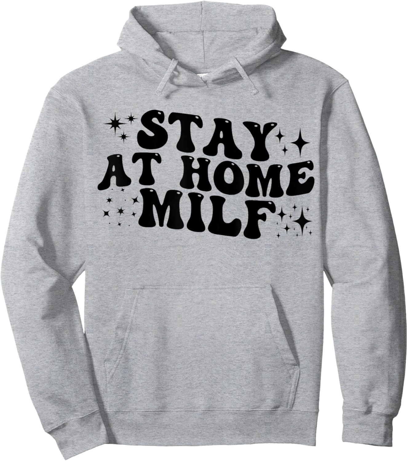 Stay At Home Milf Funny New Mom Shirt Funny Stay At Home Mom Hoodie - Hoodie | Ash