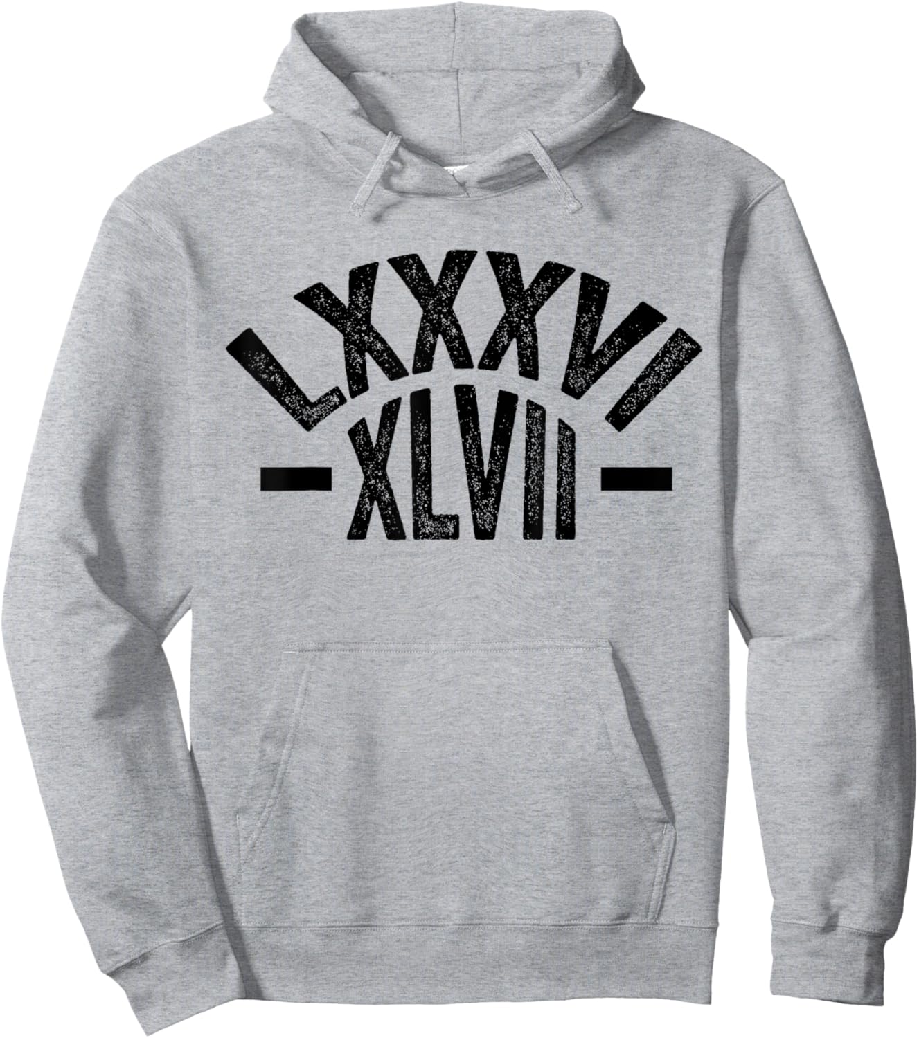 8647 anti Trump 86 47 Floral Roman Numerals Hoodie - Hoodie | Ash